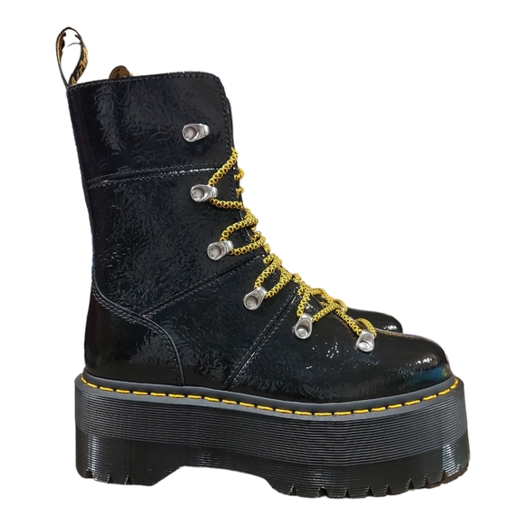 Dr. Martens Ghilana Patent Max Patent Max Boots Shoes Black 27788001 - Picture 3 of 7
